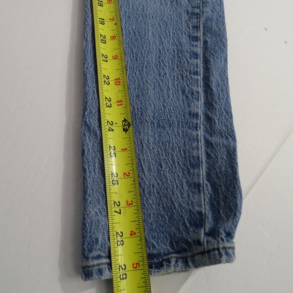 Madewell Relaxed Taper Jeans Mens Size 30 x 32 Light Wash Blue Denim NC555 - Picture 12 of 14